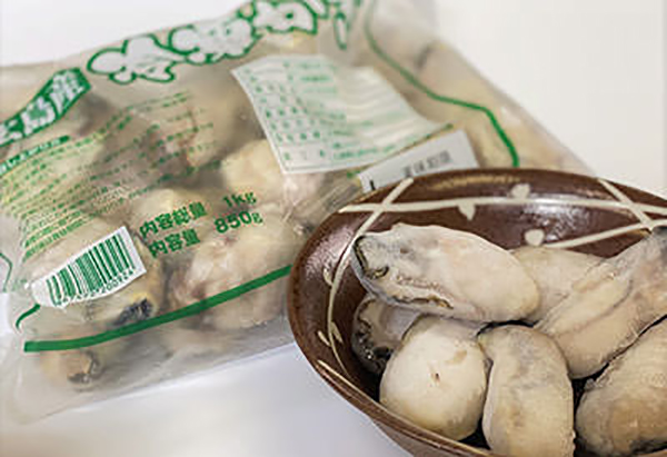 広島産冷凍かきLサイズ1kg